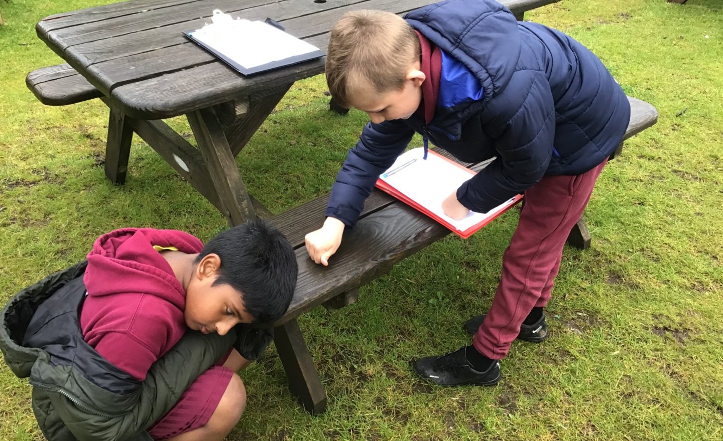Image of Year 4 Exploring Sound Outdoors