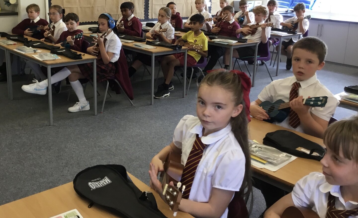 Image of Year 5 First Ukulele Lesson 
