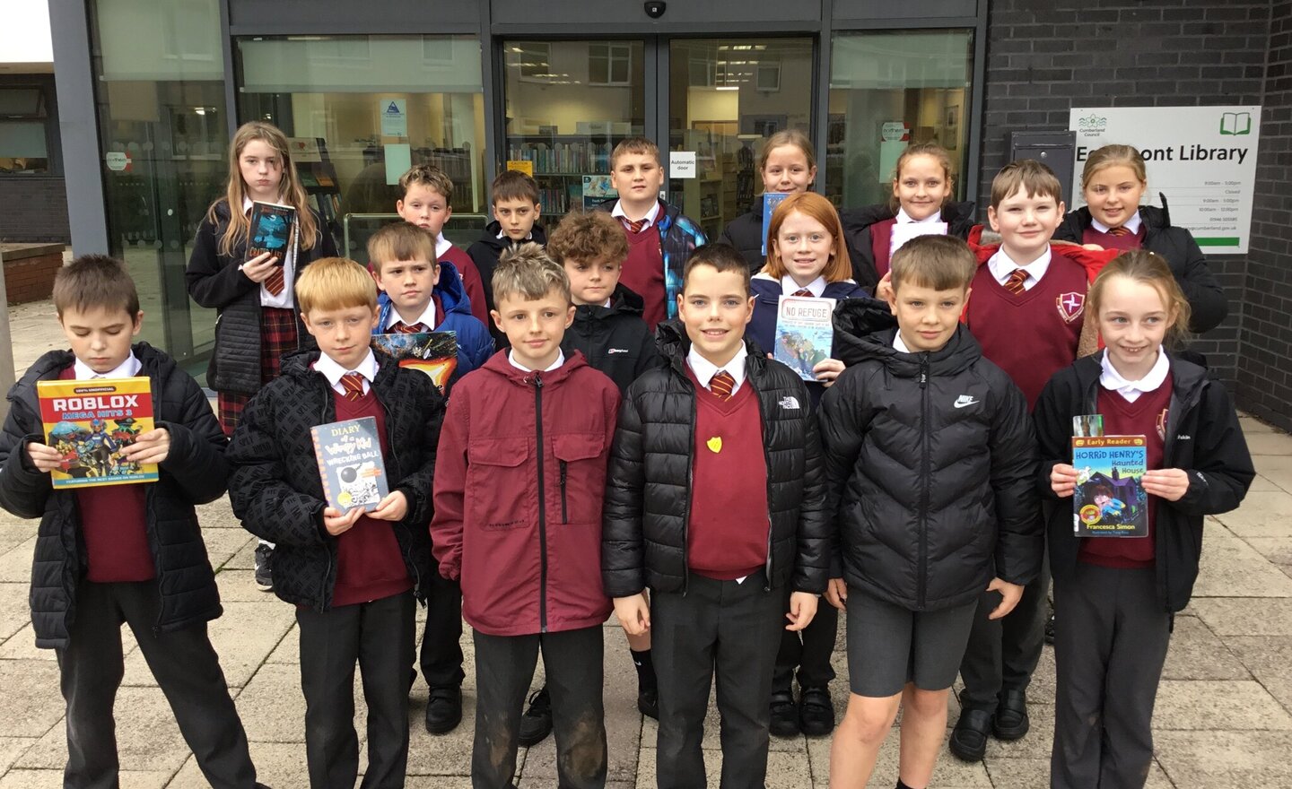 Image of Library Visit Y6 10/25