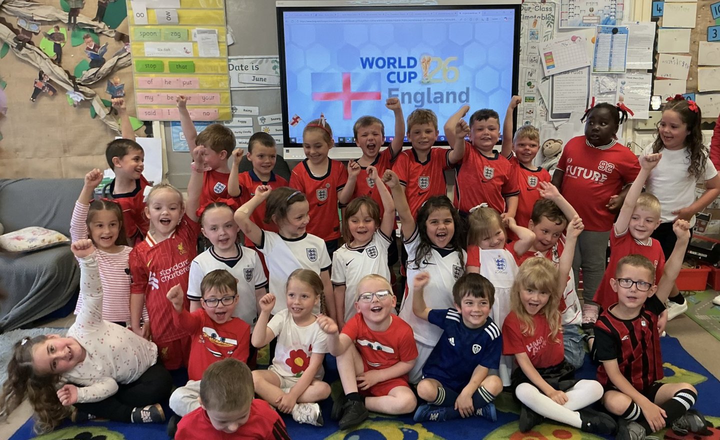 Image of Celebrating England in the World Cup 