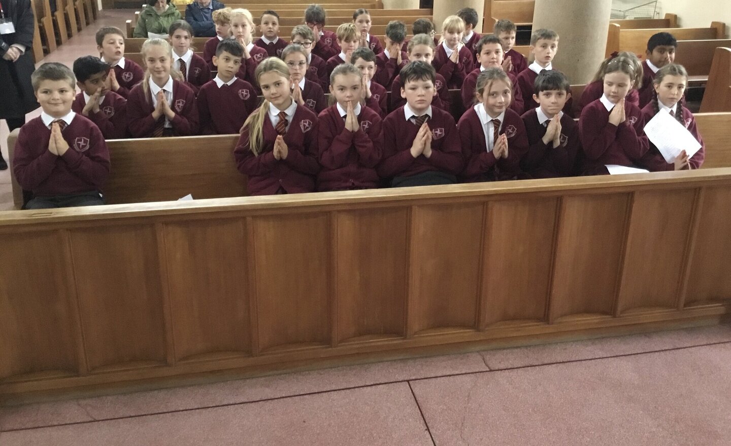 Image of Year 5 and 6 Class Mass 