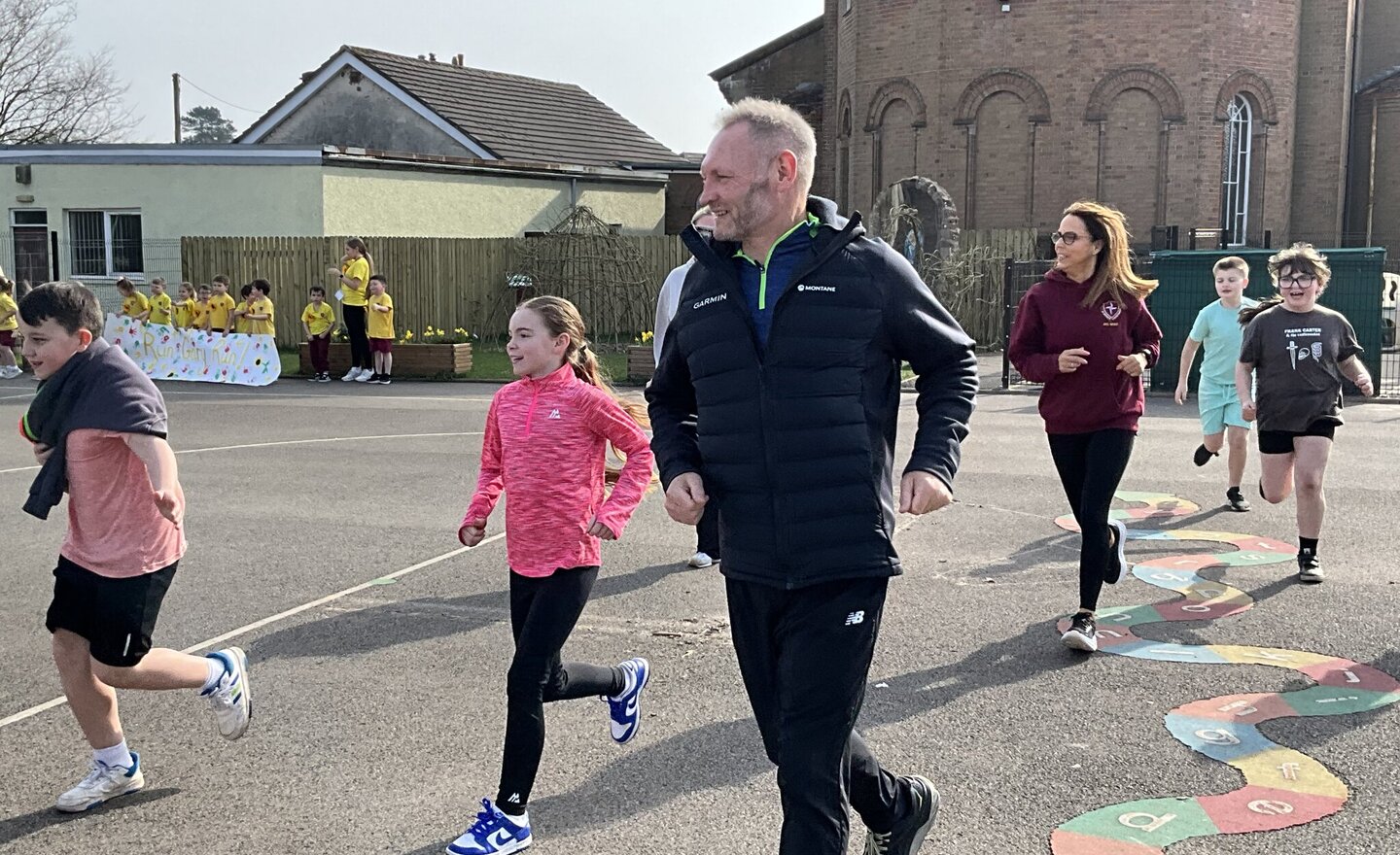 Image of Year 5 Running With Gary Mckee