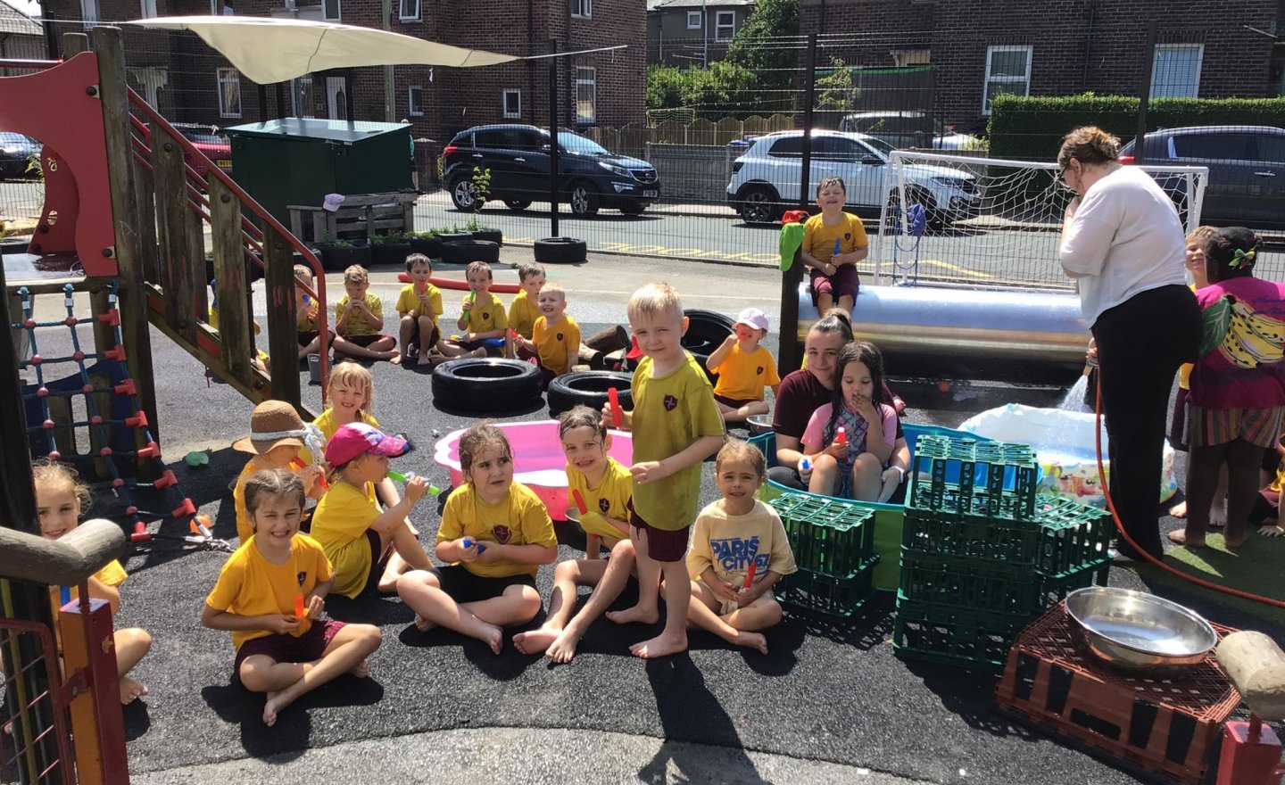 Image of Reception’s End of Year Celebration