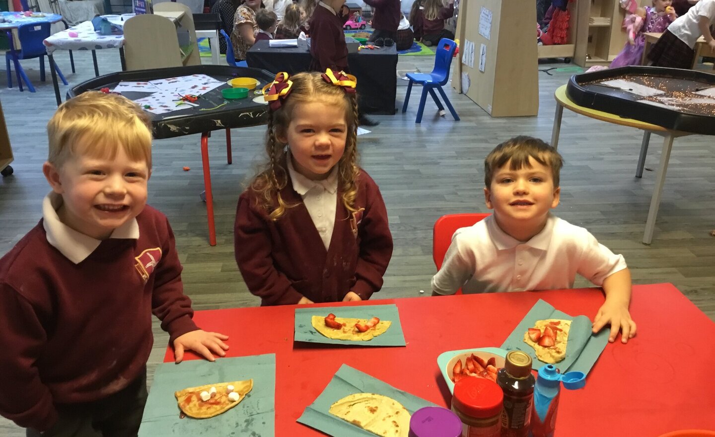 Image of Pancake Day in Nursery 2024