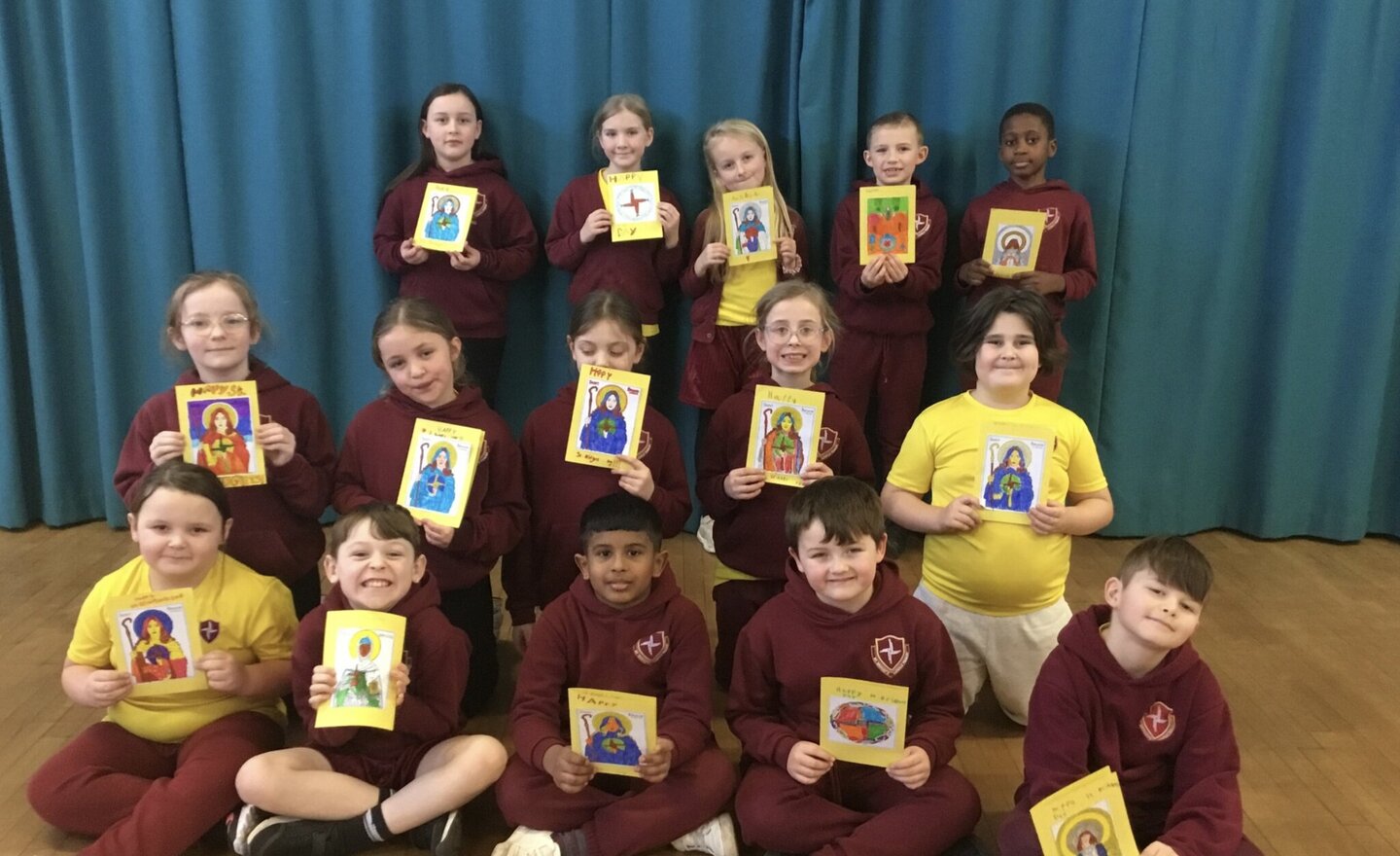 Image of Year 3 celebrate St. Bridget’s Feast Day 2025