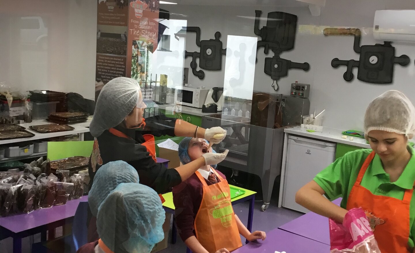 Image of Year 5 visit to The Chocolate Factory at Hawshead