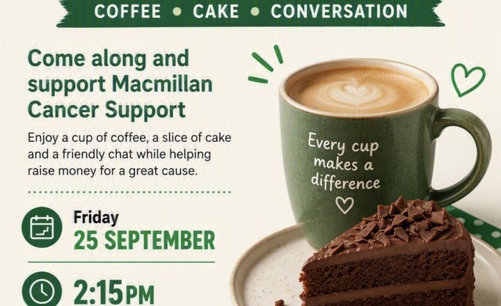 Image of Macmillan Coffee Afternoon