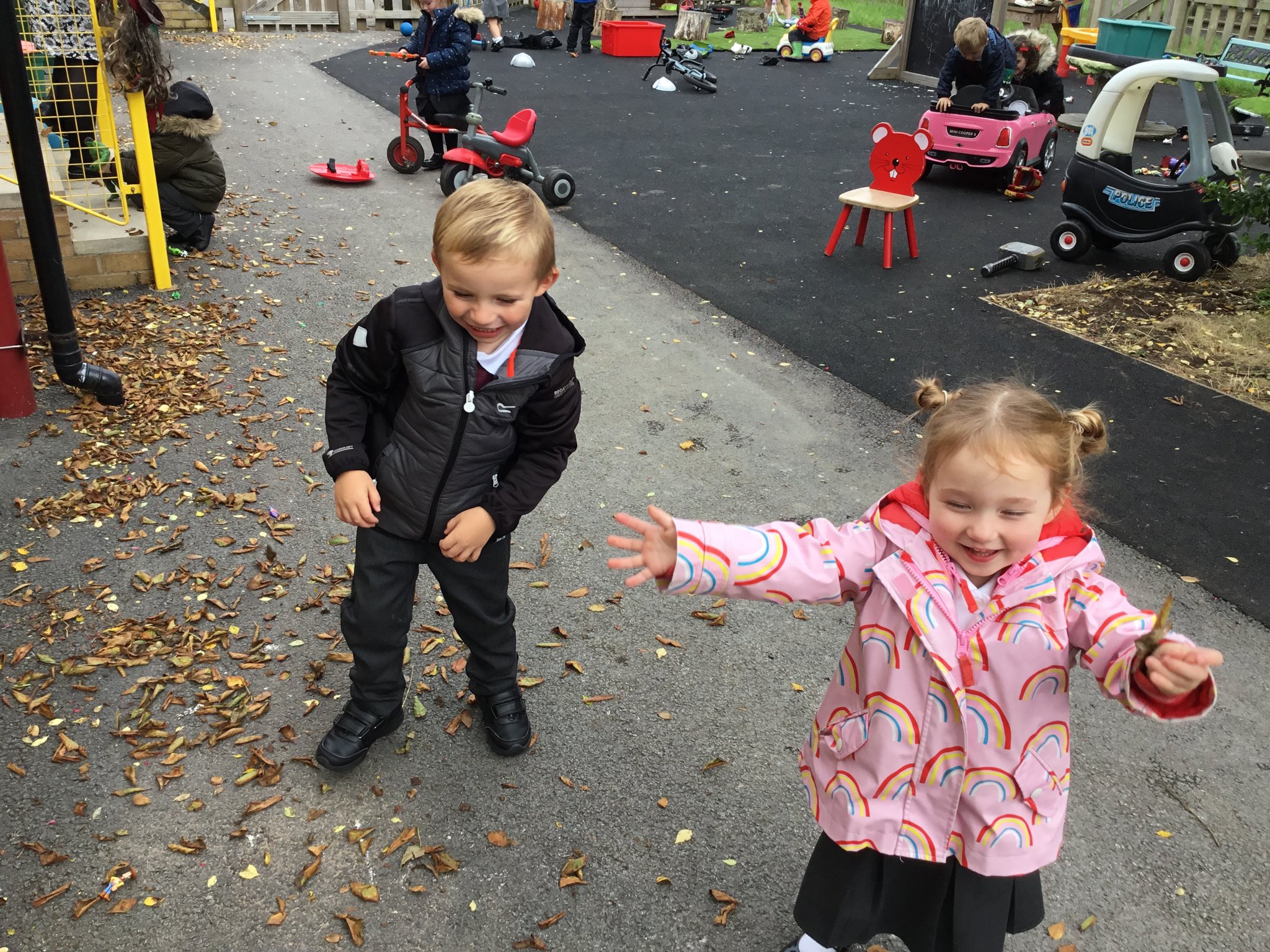 Image of We love outdoor provision in all weathers!