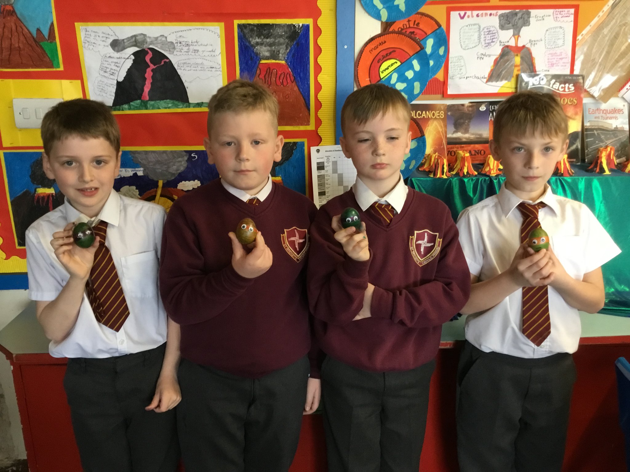 Image of Y4 Egg Decorating