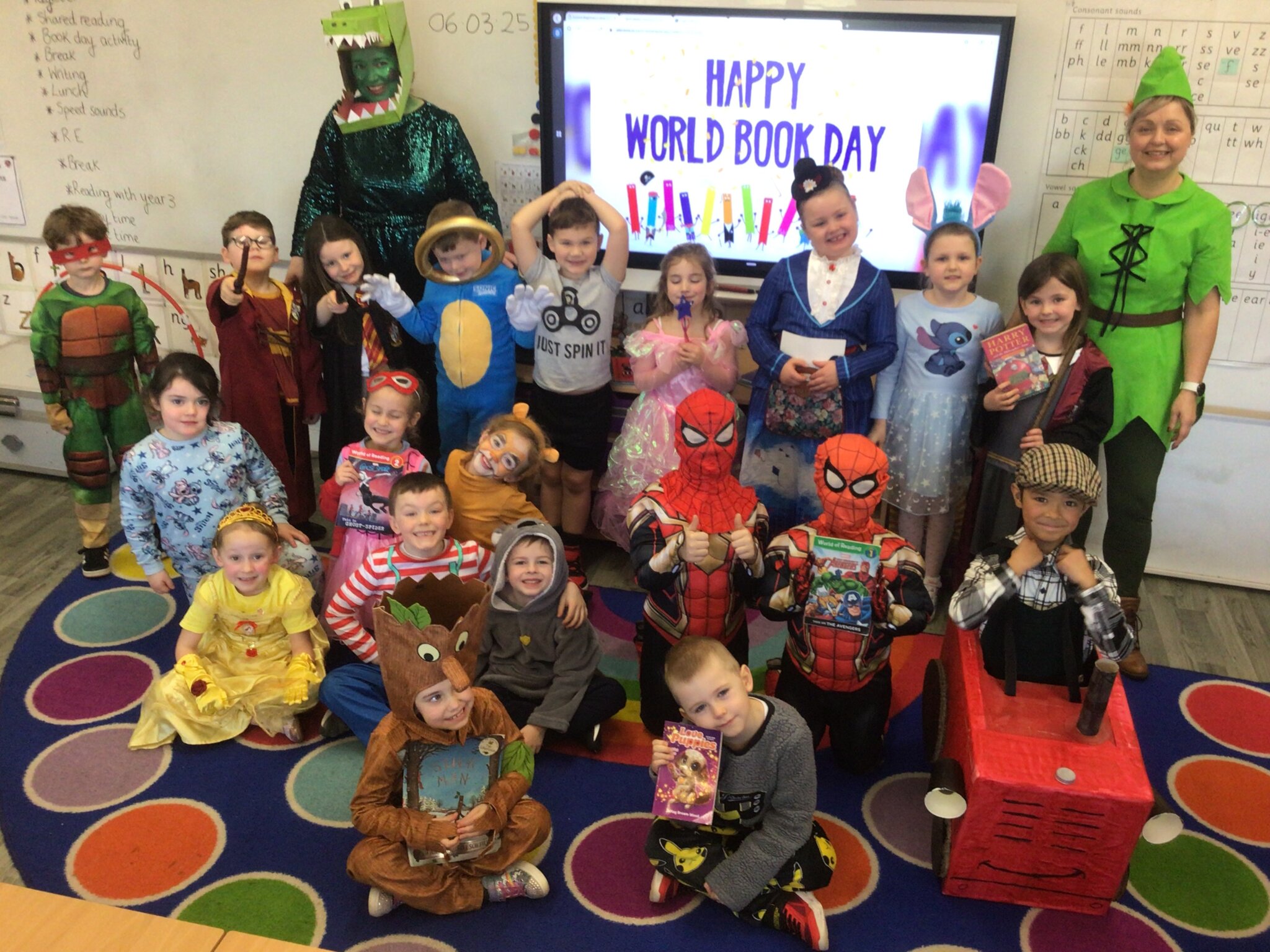 Image of Y1 World Book Day Shared Family Read