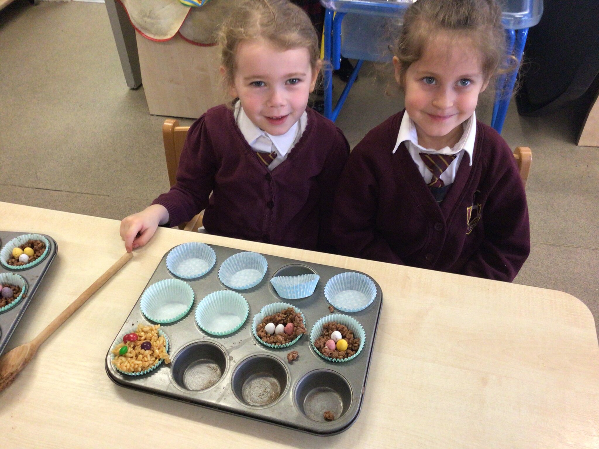 Image of Easter Nests in Reception