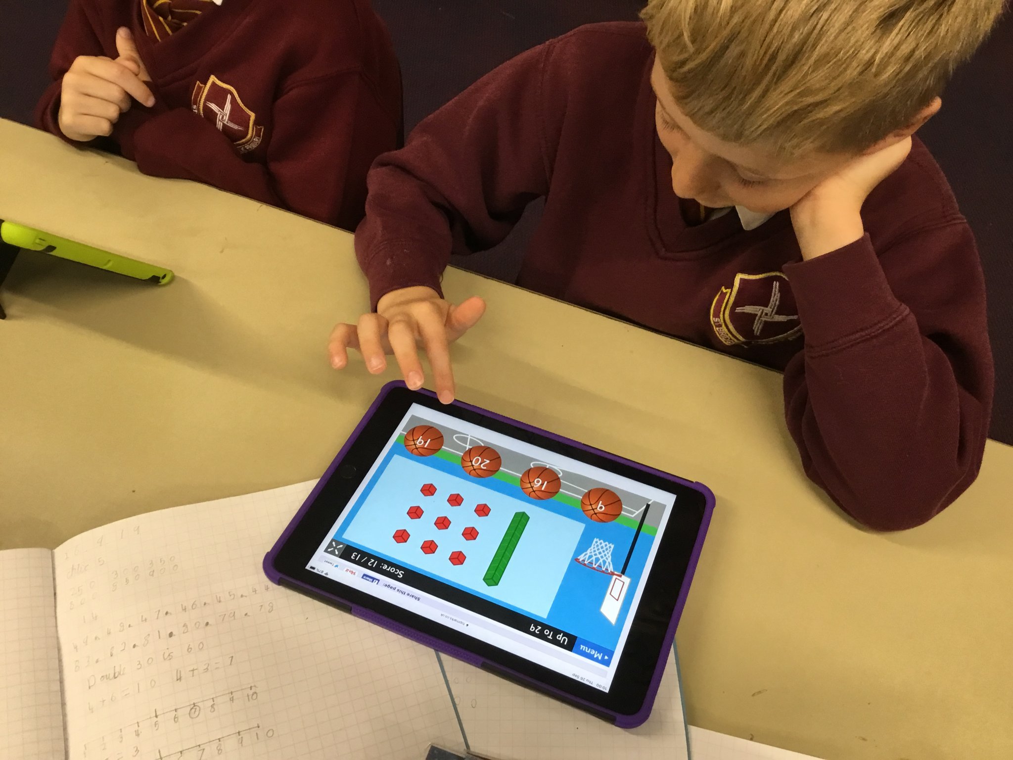 Image of Practising our understanding of place value with a game