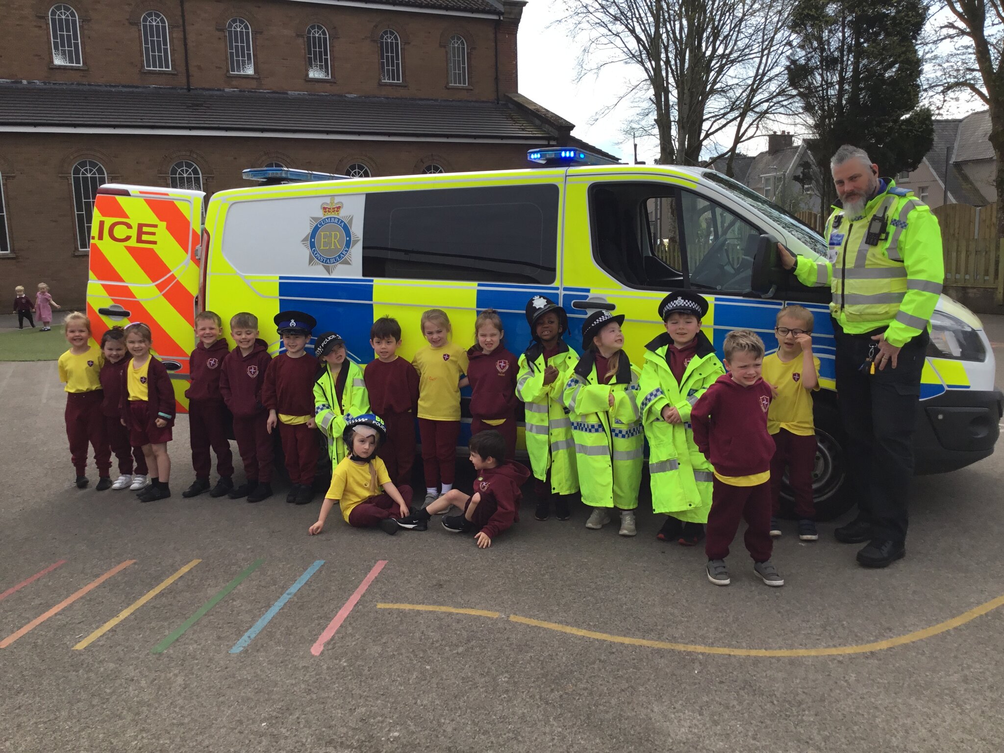 Image of Reception visit from the police 