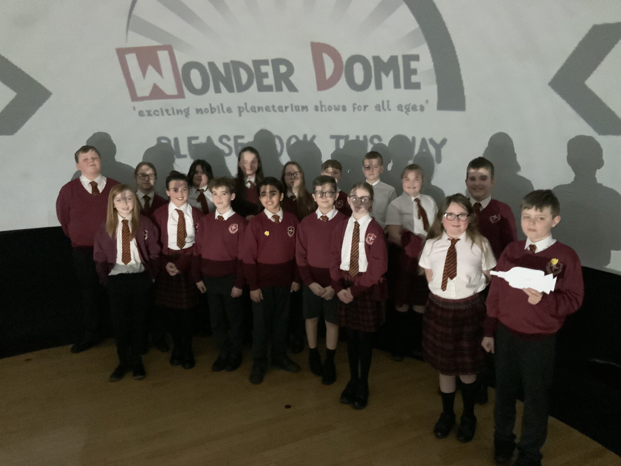 Image of Y6 visit the Wonder Dome