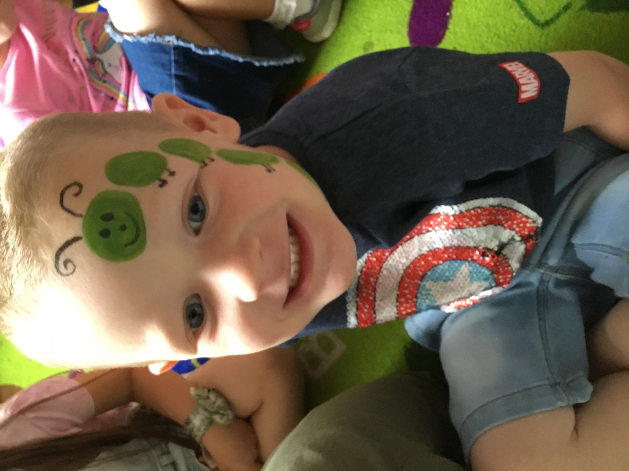 Image of Nursery face painting for the Summer fete