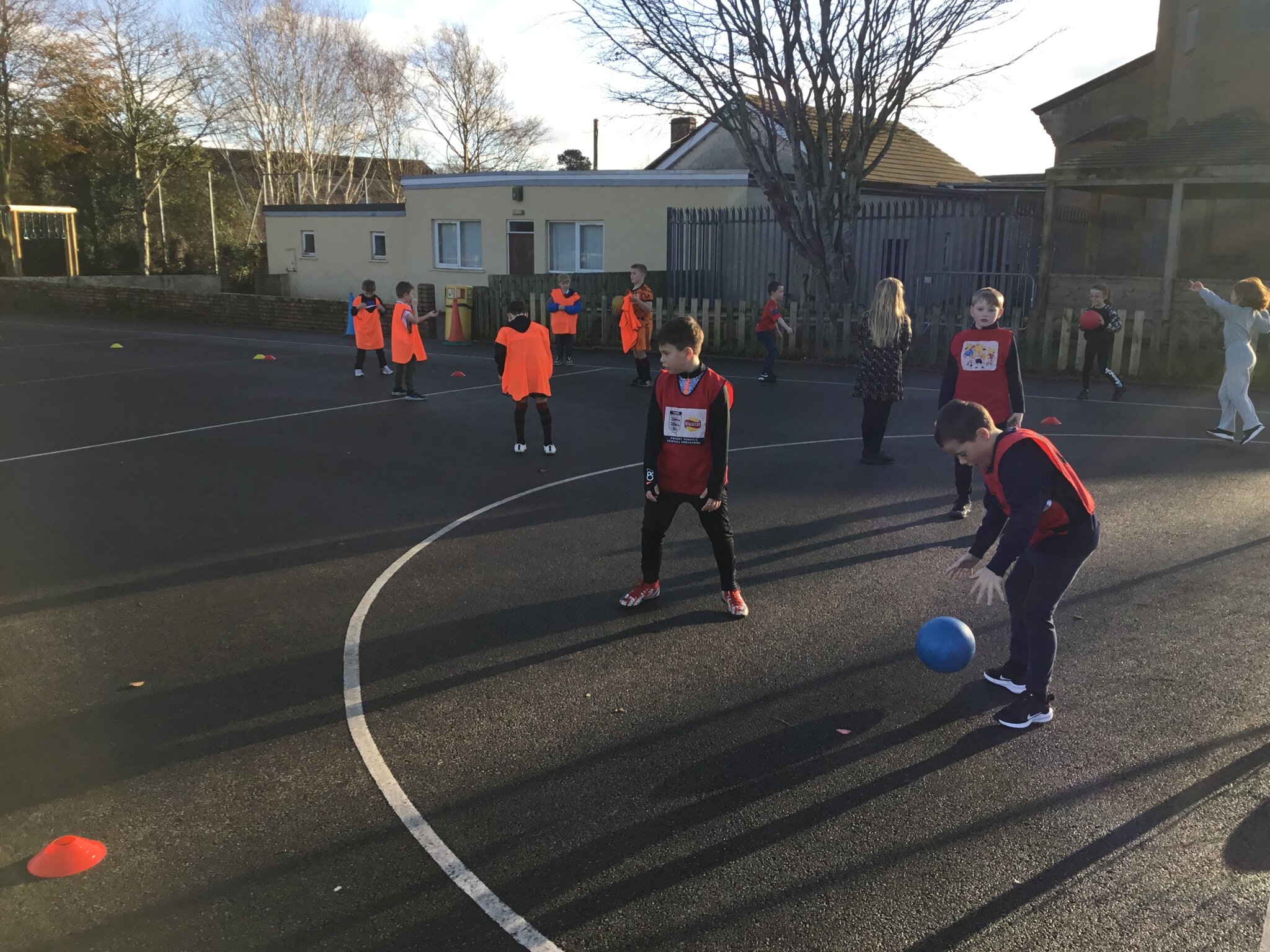 Image of Y3 enjoyed multi skills.