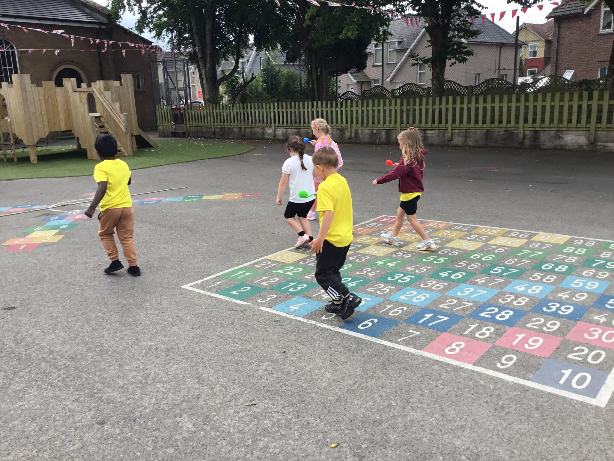 Image of National Sports Week in Reception 