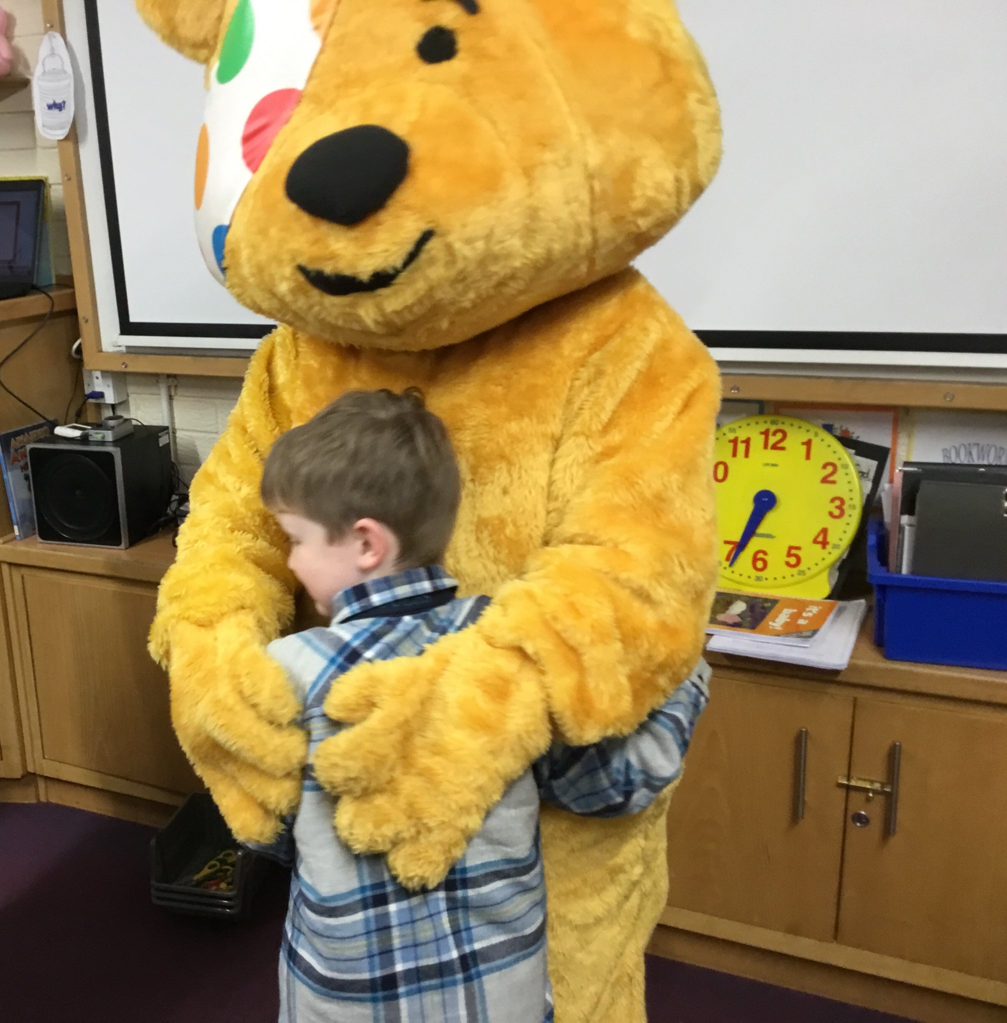 Image of Year 2 Meet Pudsey Bear