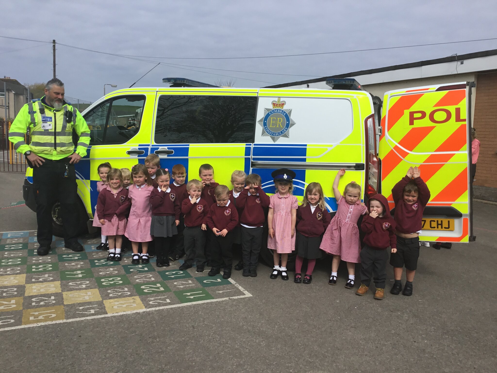 Image of Police visit to Nursery 