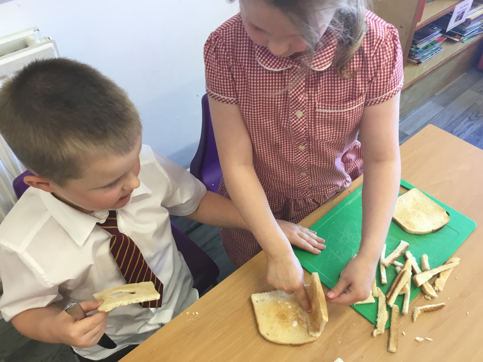 Image of Can you build with bread?