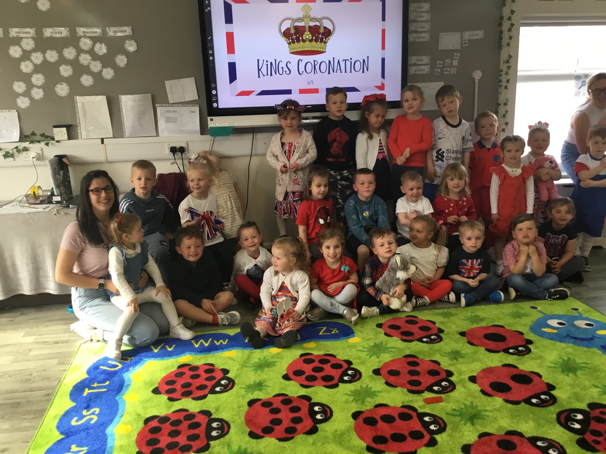 Image of Coronation celebrations in Nursery