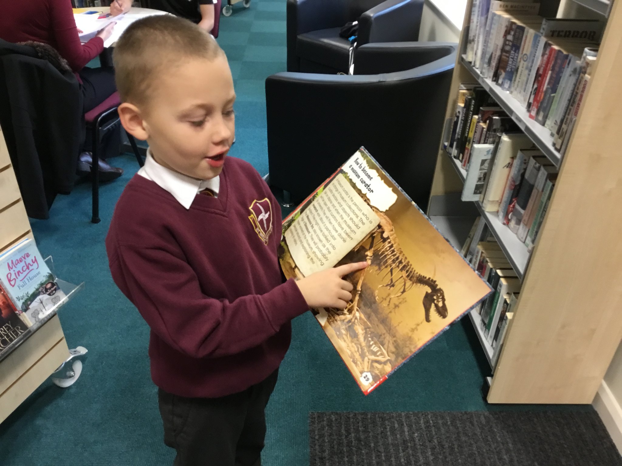 Image of Year 2 Library Visit