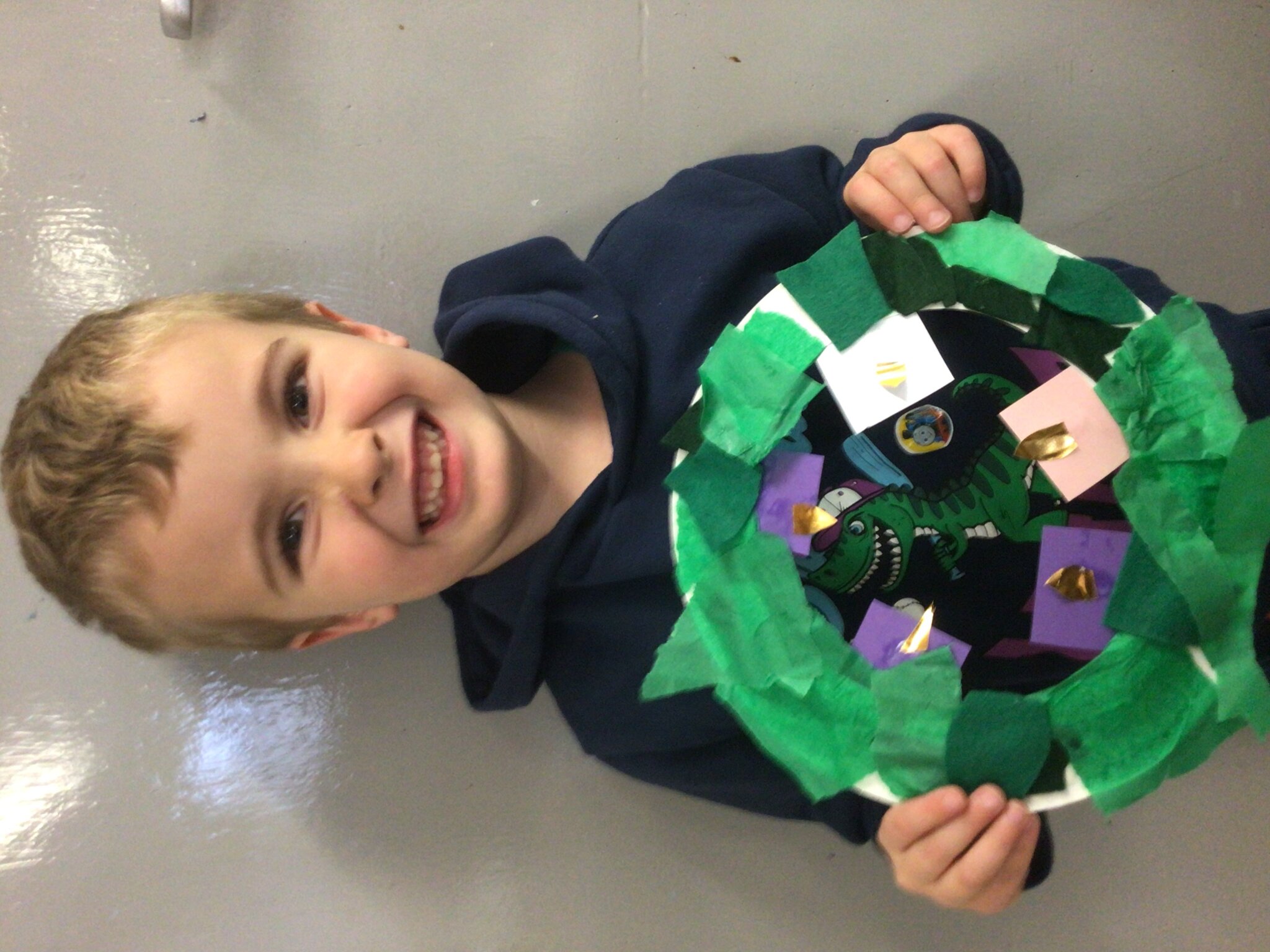 Image of Advent Wreaths in Reception 