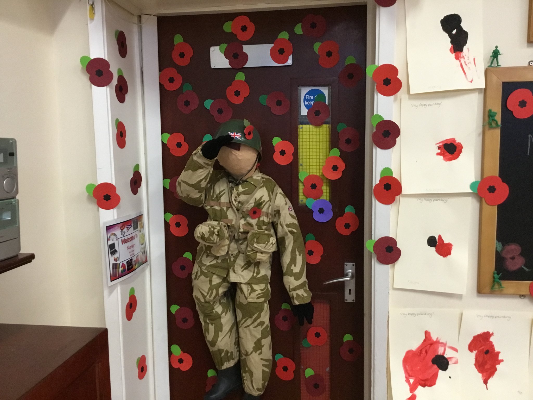 Image of Nursery’s Remembrance Week