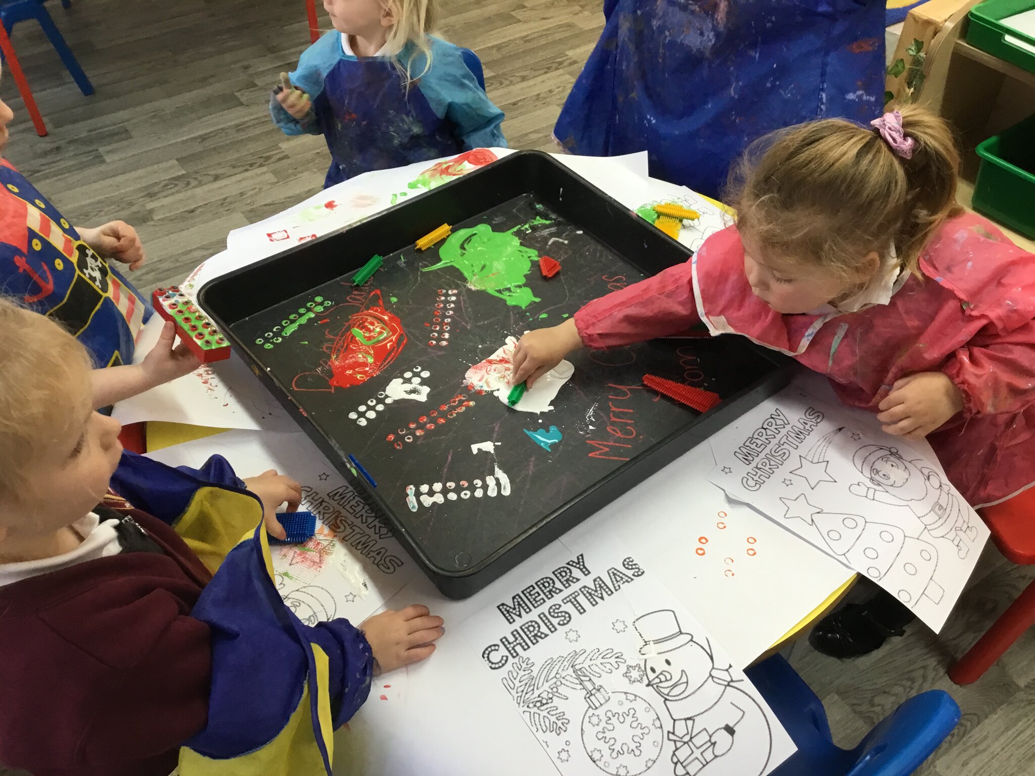 Image of Nursery Christmas printing