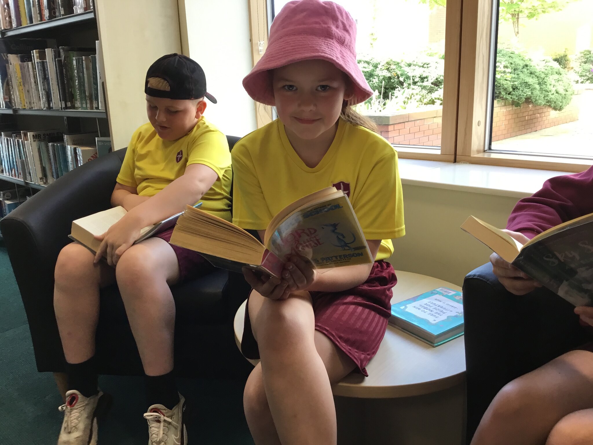 Image of Summer Term Library Visit 