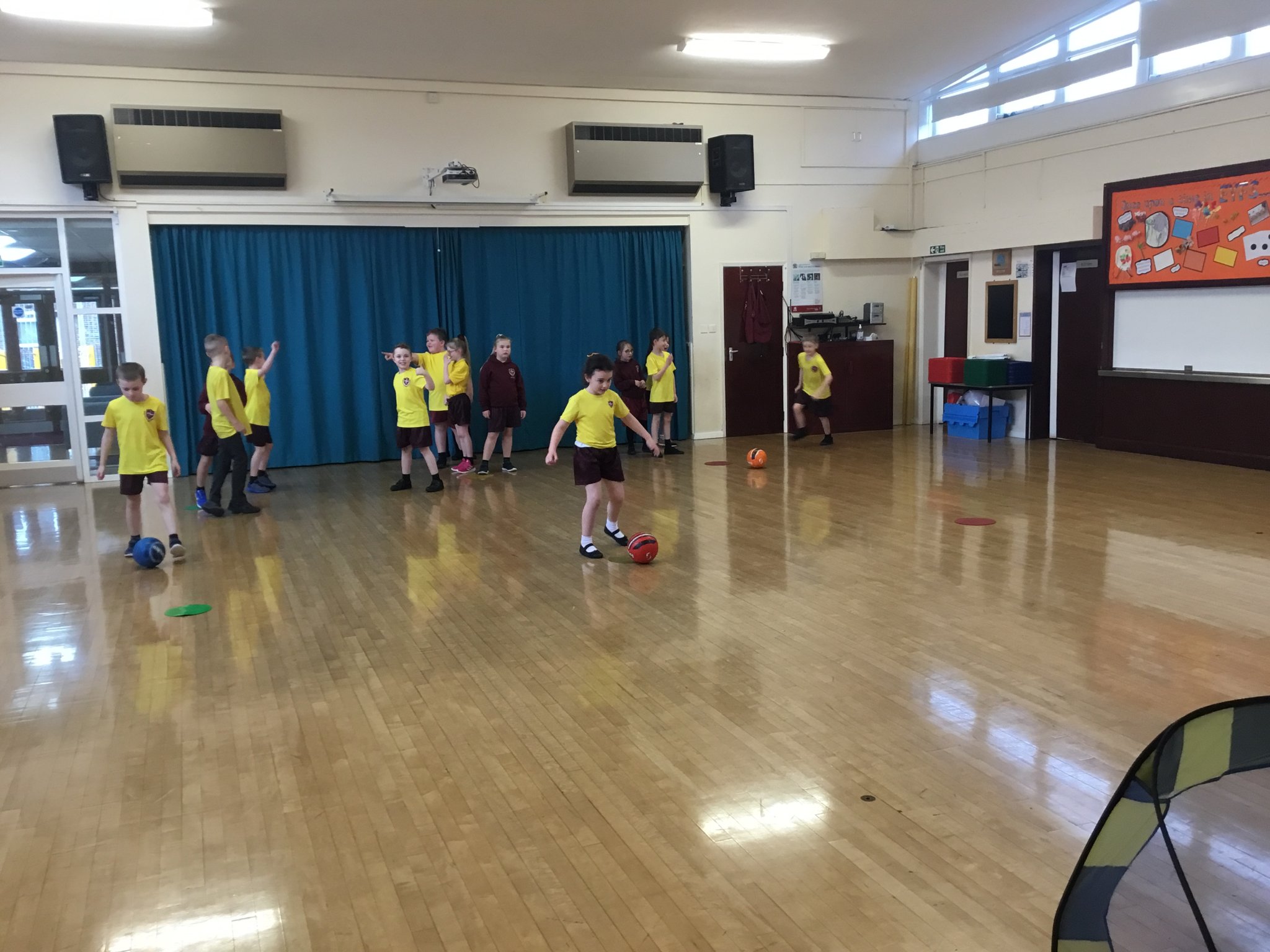 Image of Fancy footwork in football ⚽️ today 