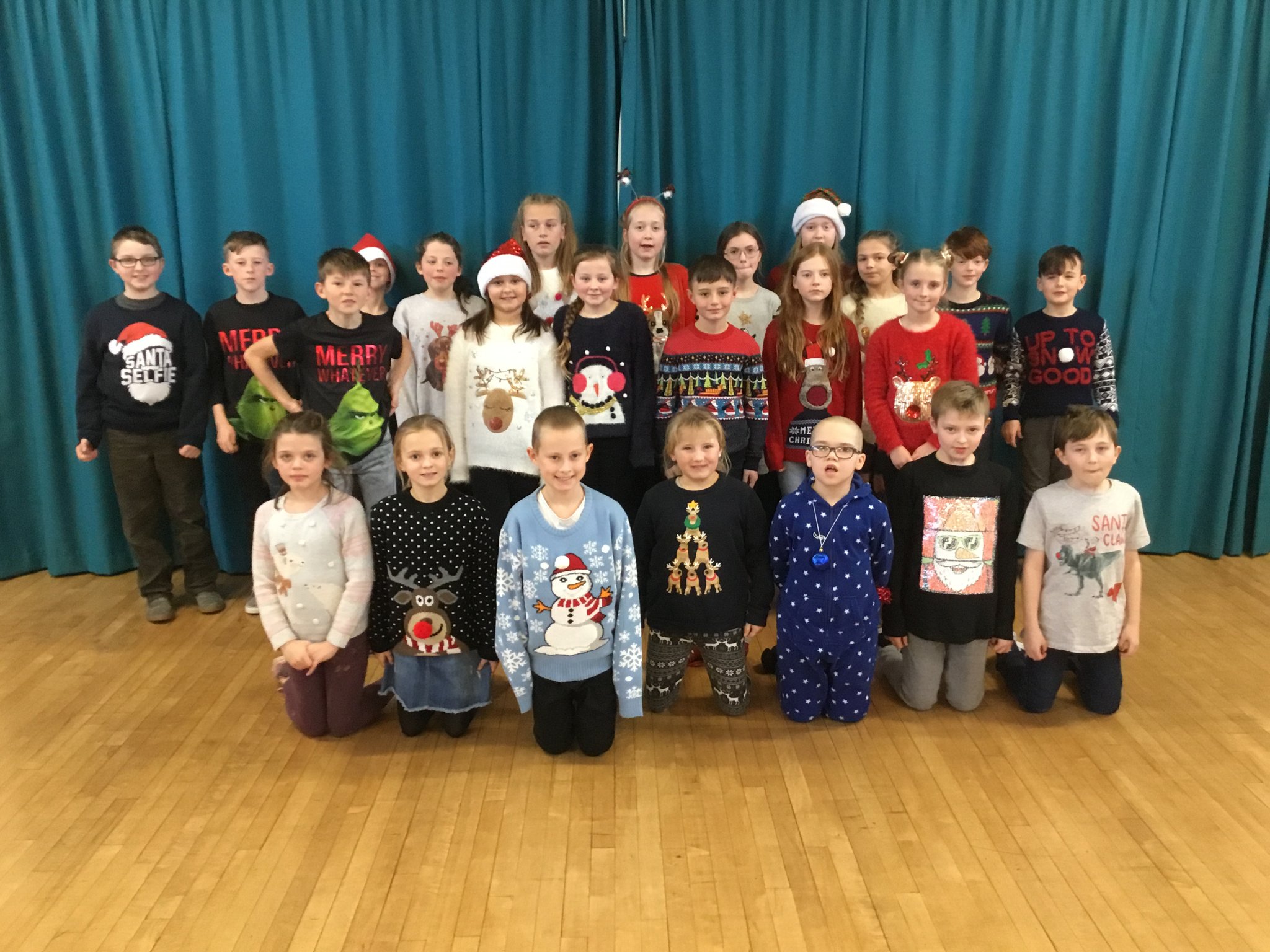 Image of Y5 Christmas Jumper day 