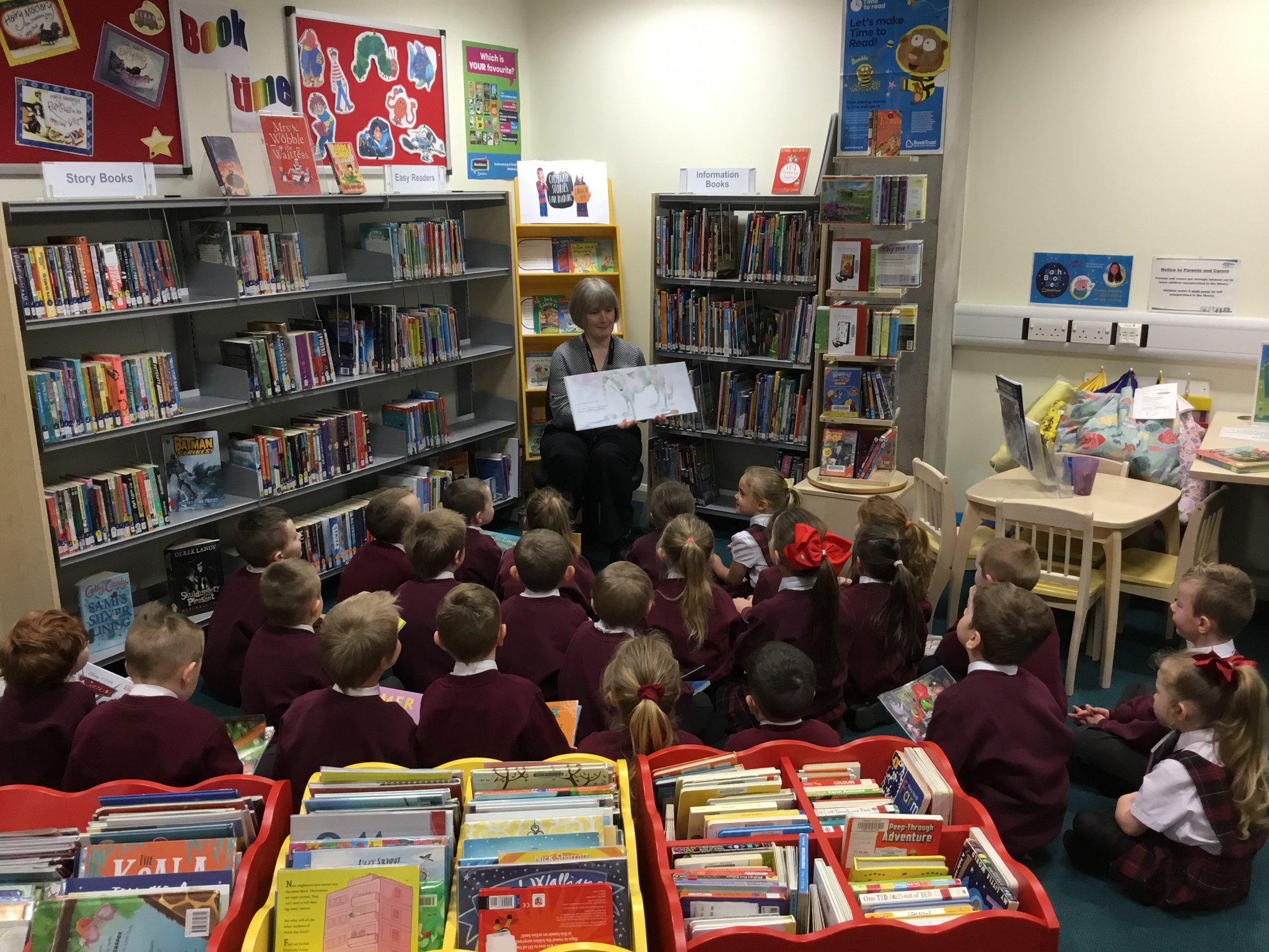 Image of Library visit