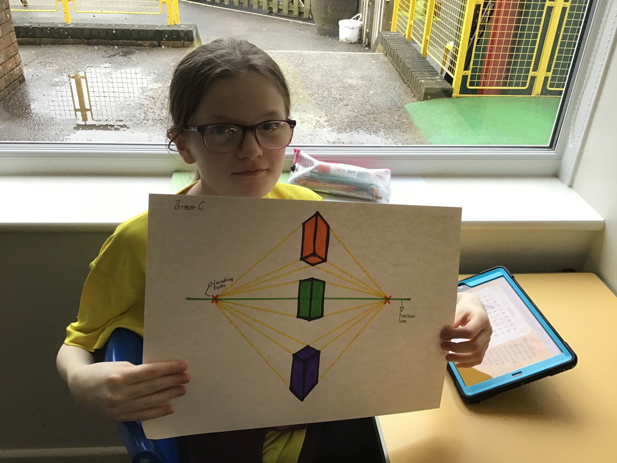 Image of Y6 Art Perspective Drawing