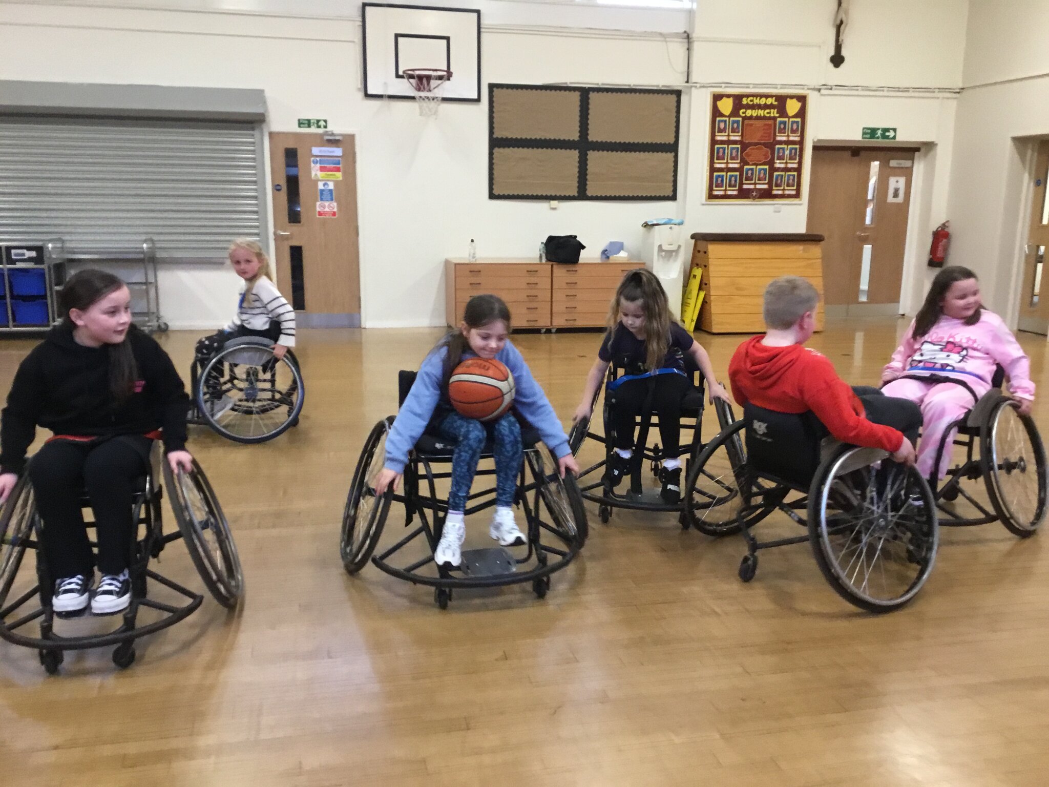 Image of Year 3 Wheelchair Basketball