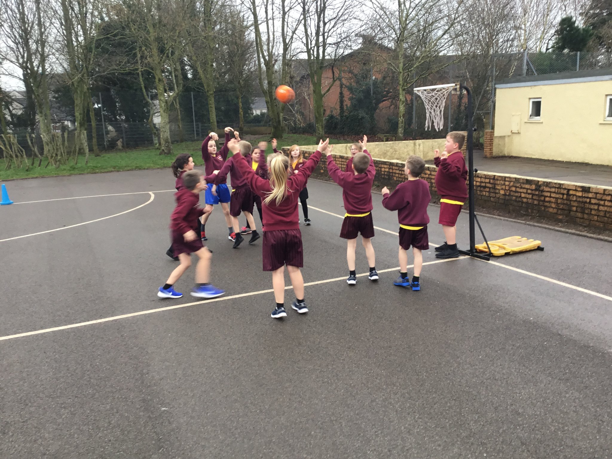 Image of Year 3 develop ball skills 