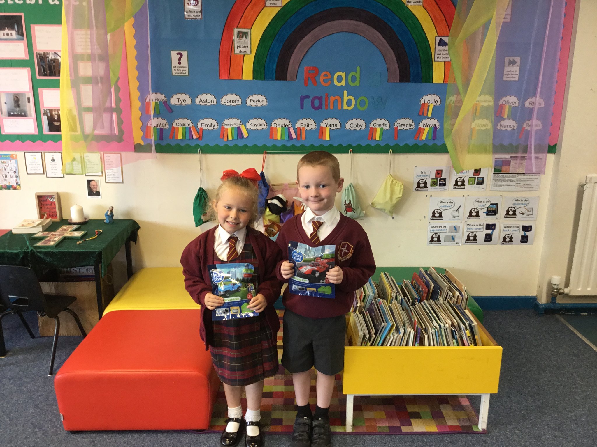 Image of Reading stripe winners