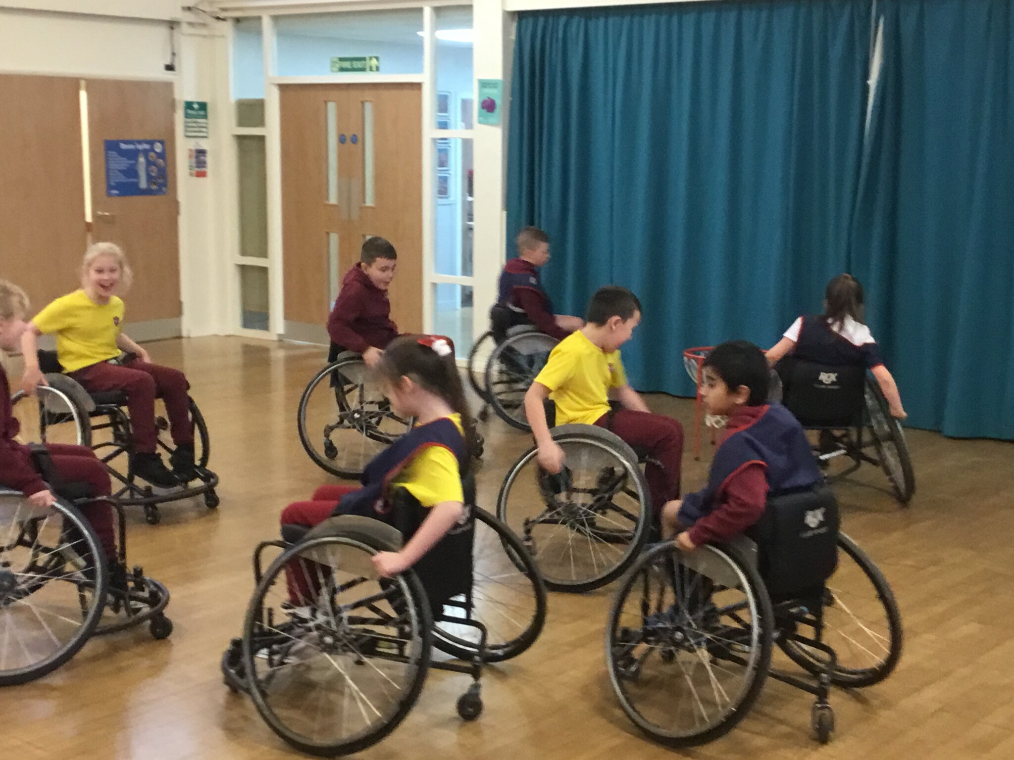 Image of Year 3 Wheelchair Basketball 