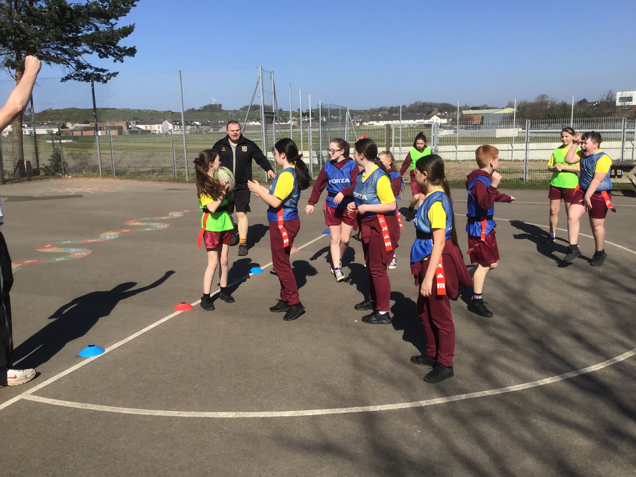 Image of Tag Rugby in Y6