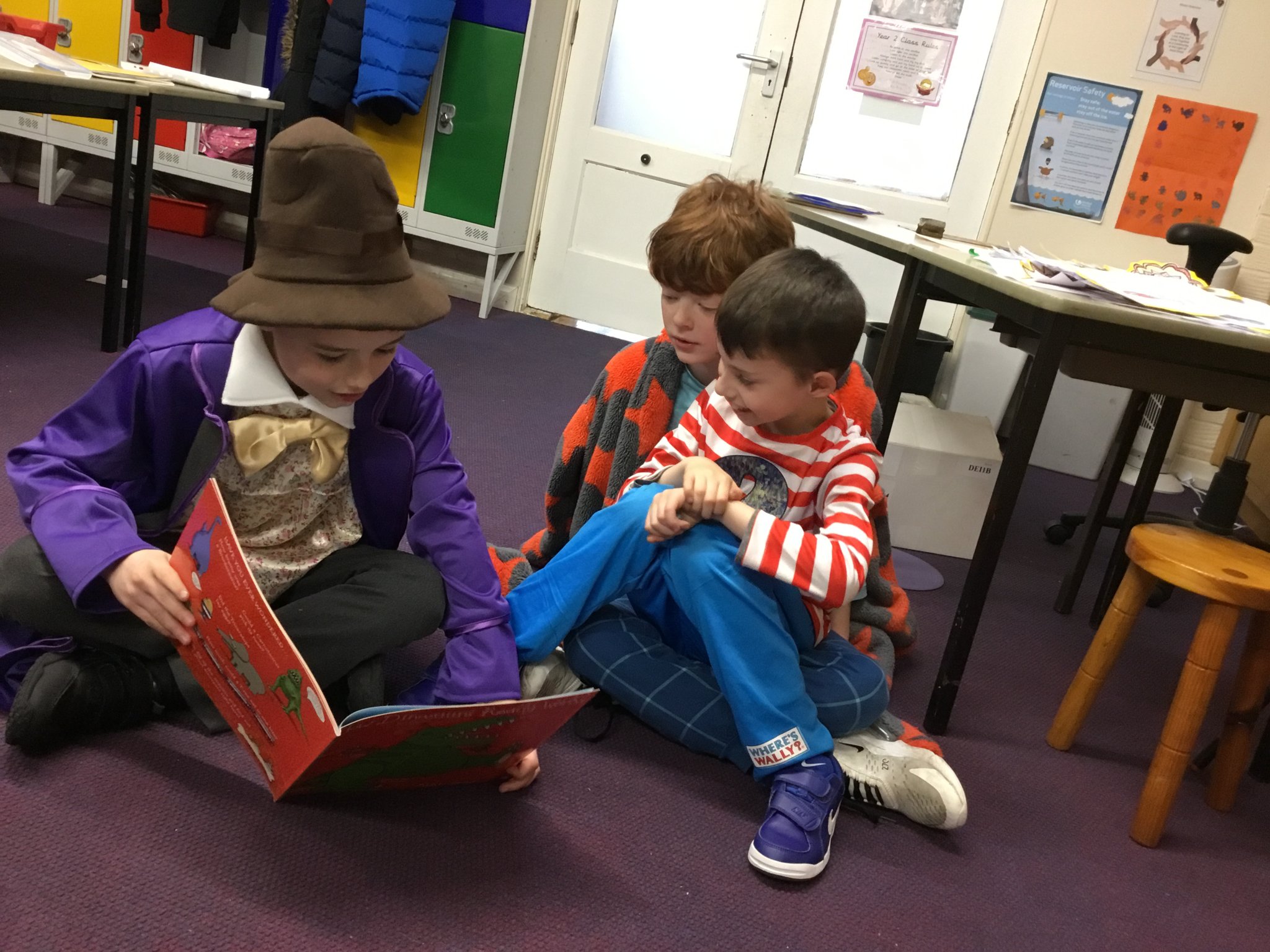 Image of Sharing Books on World Book Day