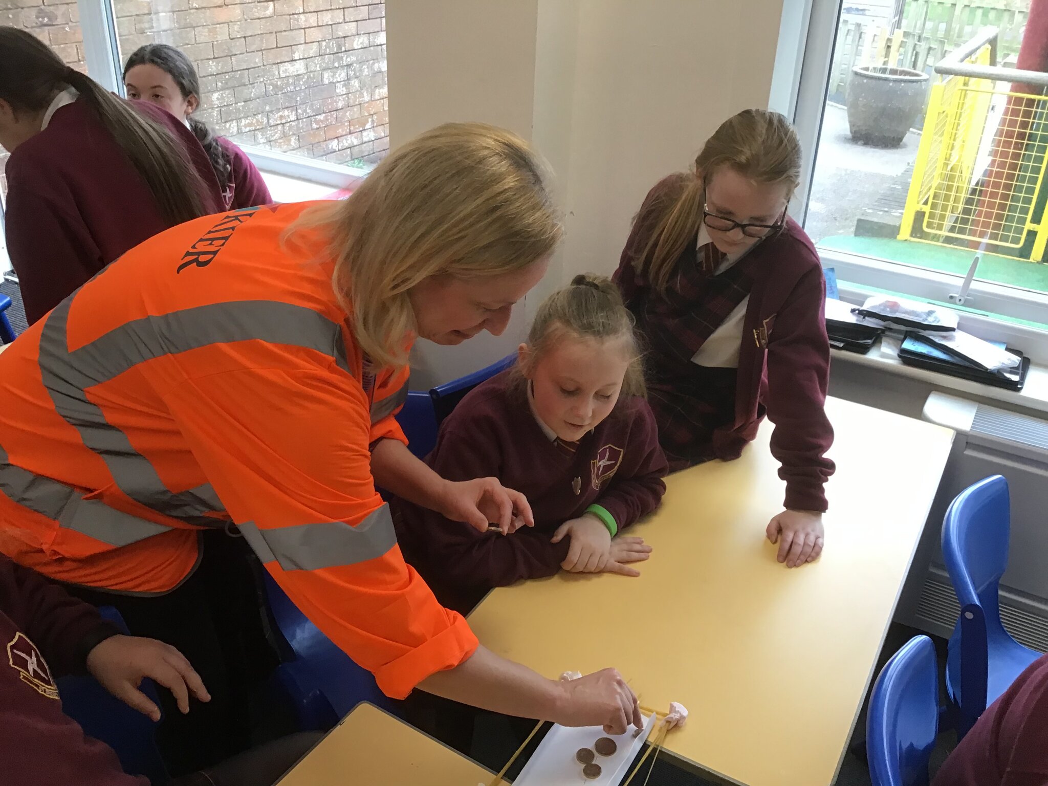 Image of British Science Week Bridge Building in Y6