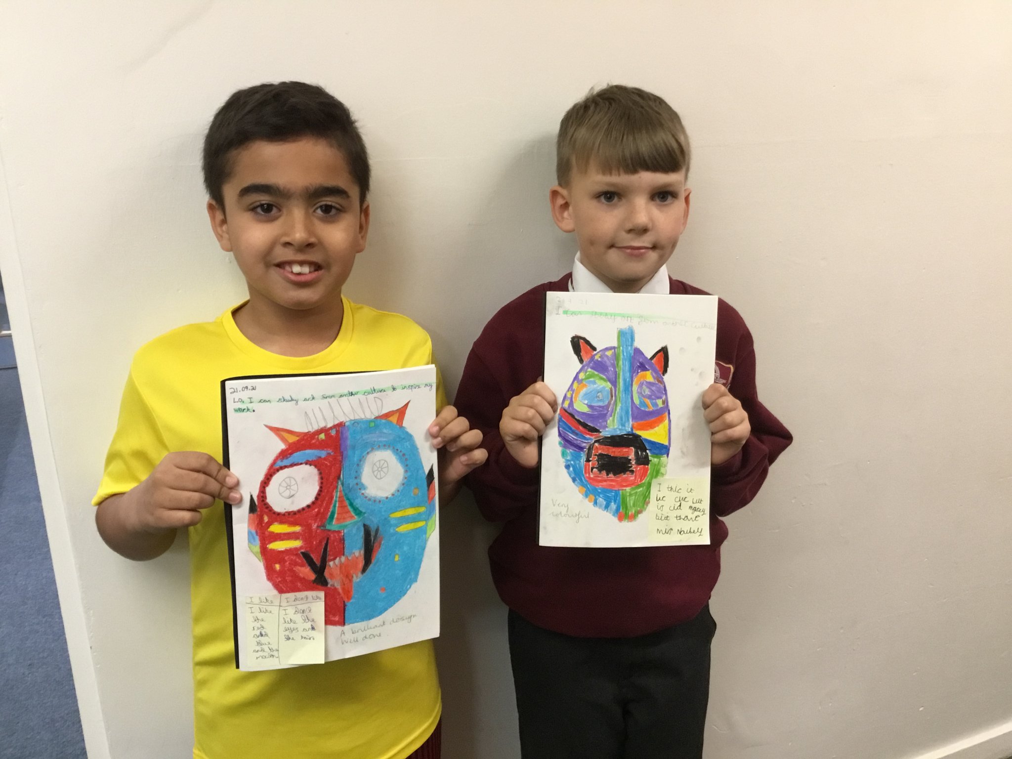 Image of Year 5 Mayan Masks