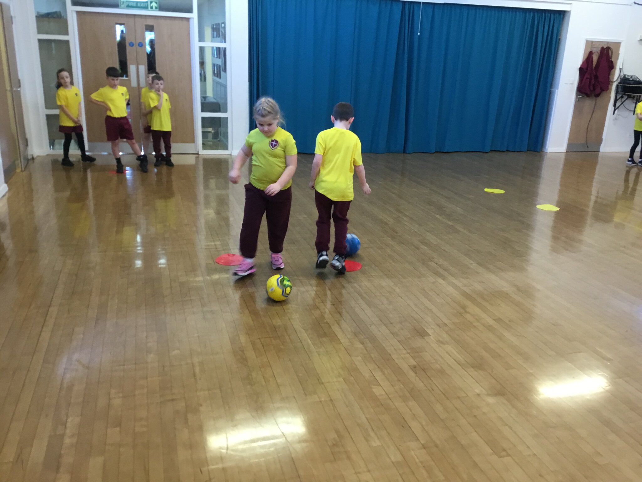 Image of Y3 Compete with their ball control skills