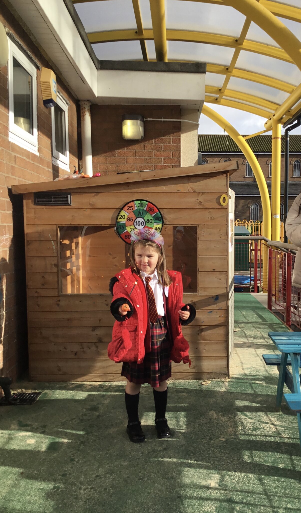 Image of Bonfire night celebrations in Reception