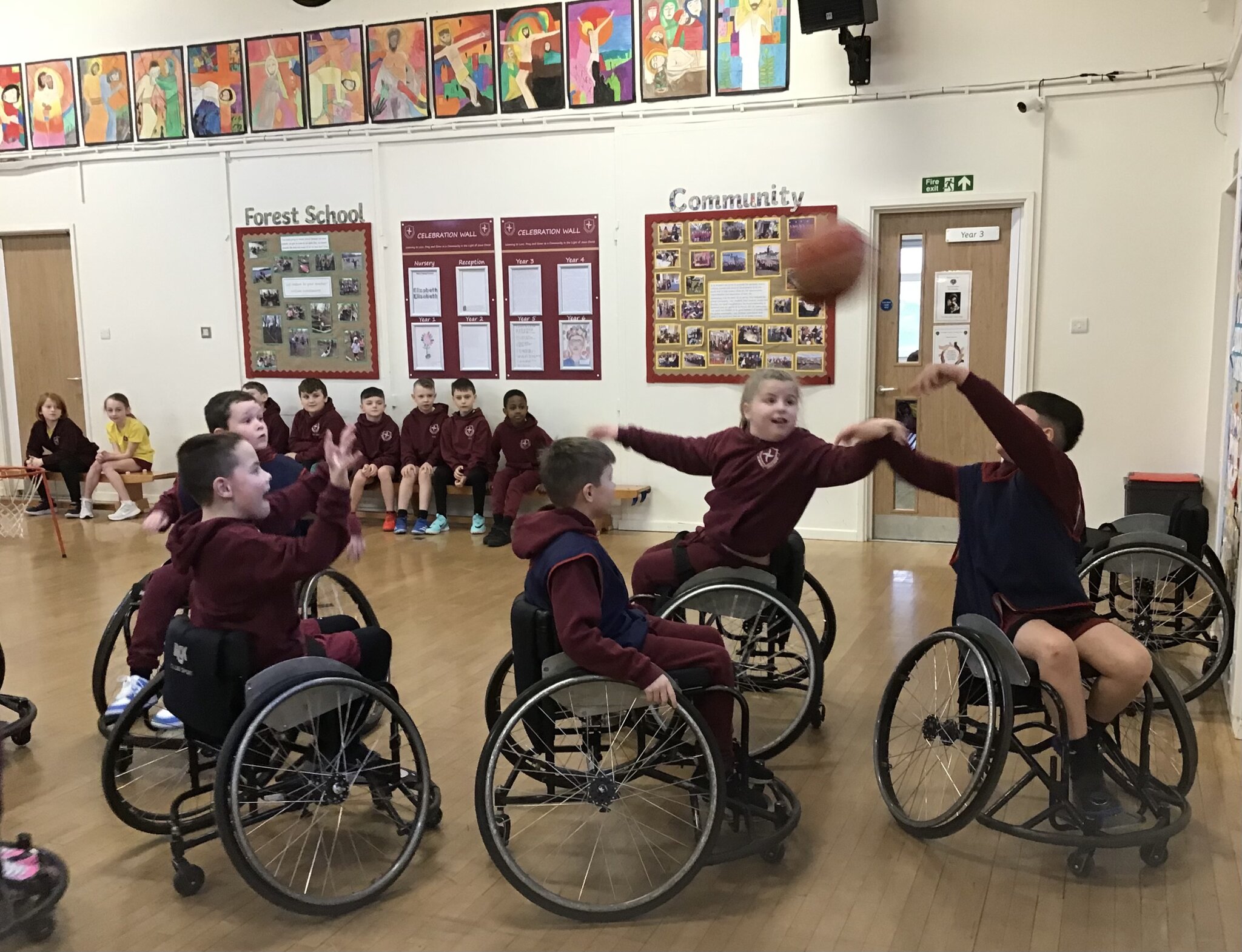 Year 4 Wheelchair Basketball 