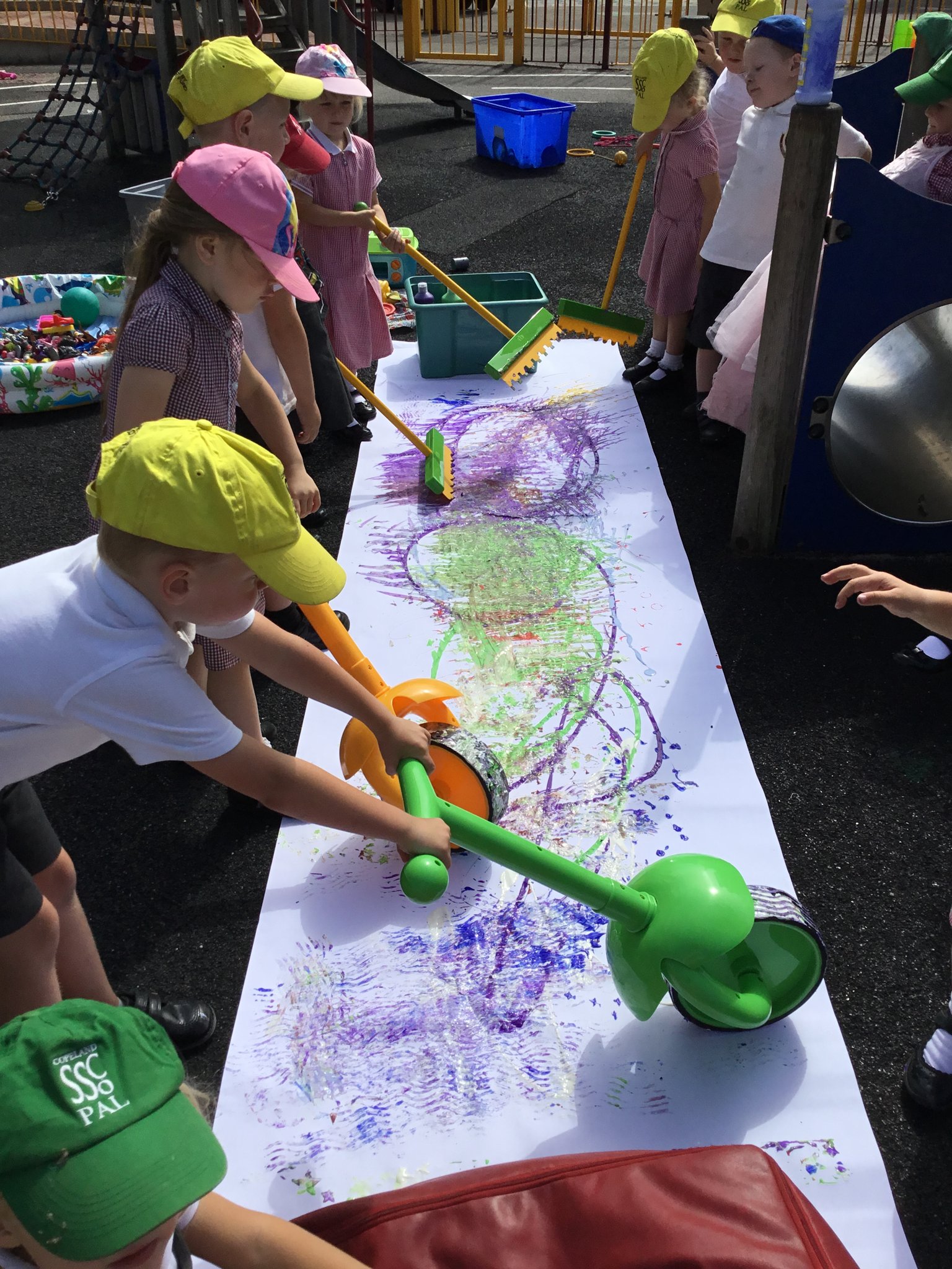 Image of Nursery Outdoor Mark Making