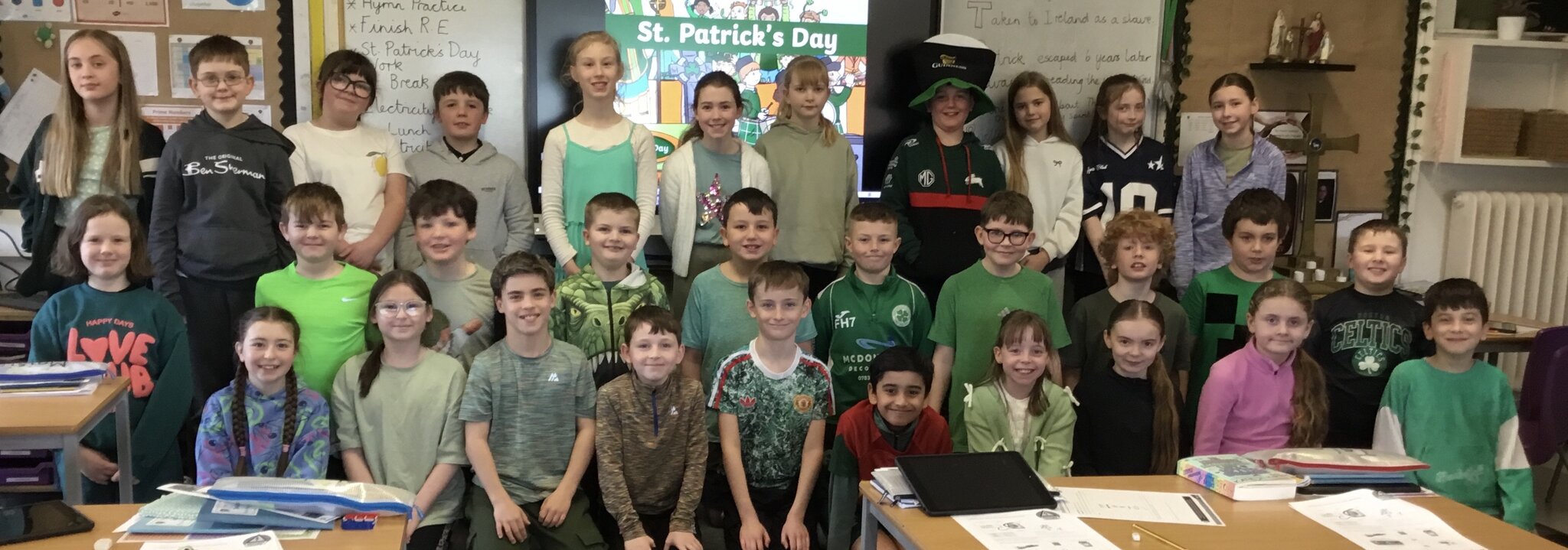 Image of Year 5 Celebrate St. Patrick’s Day