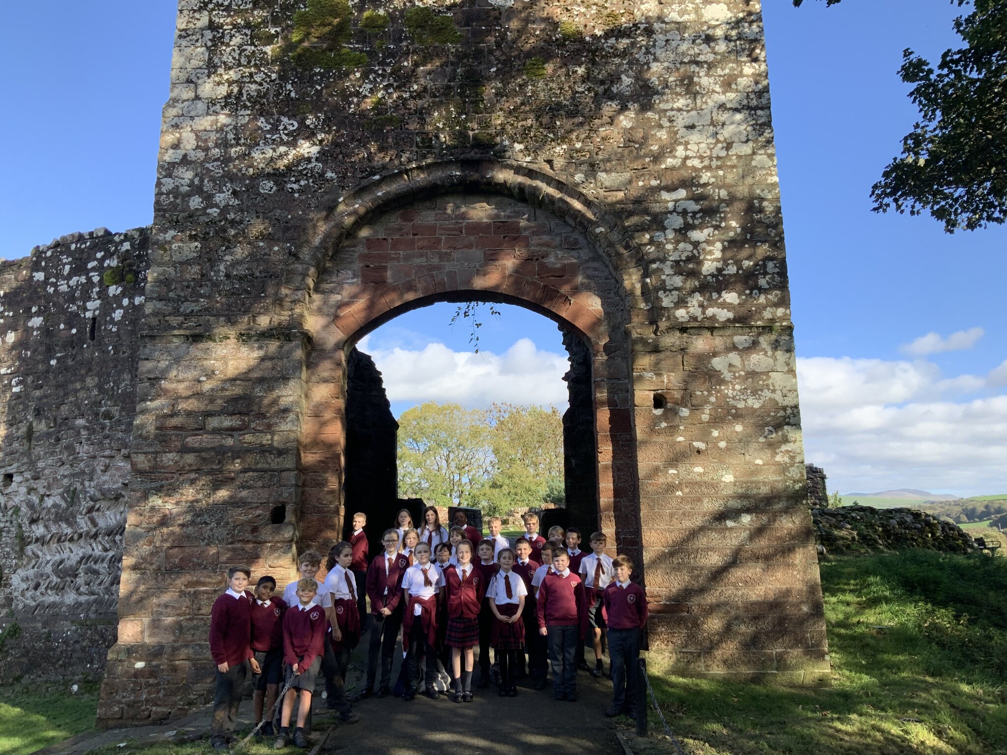 Image of Y6 trip to Egremont Castle 