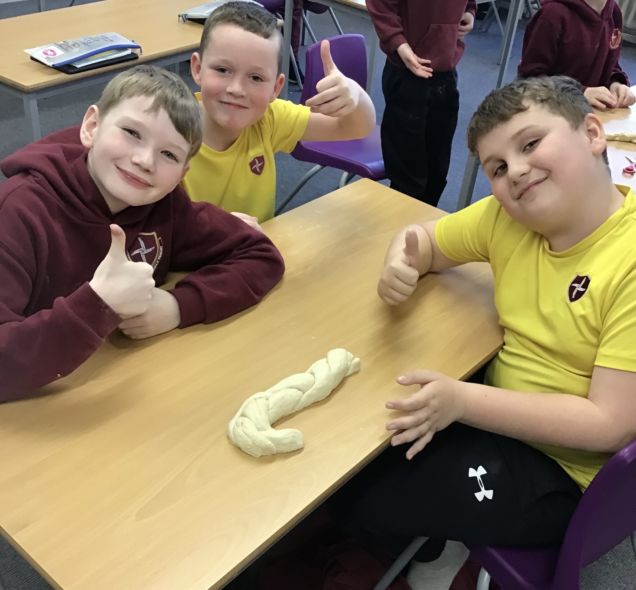 Making bread for St Joseph’s Day 