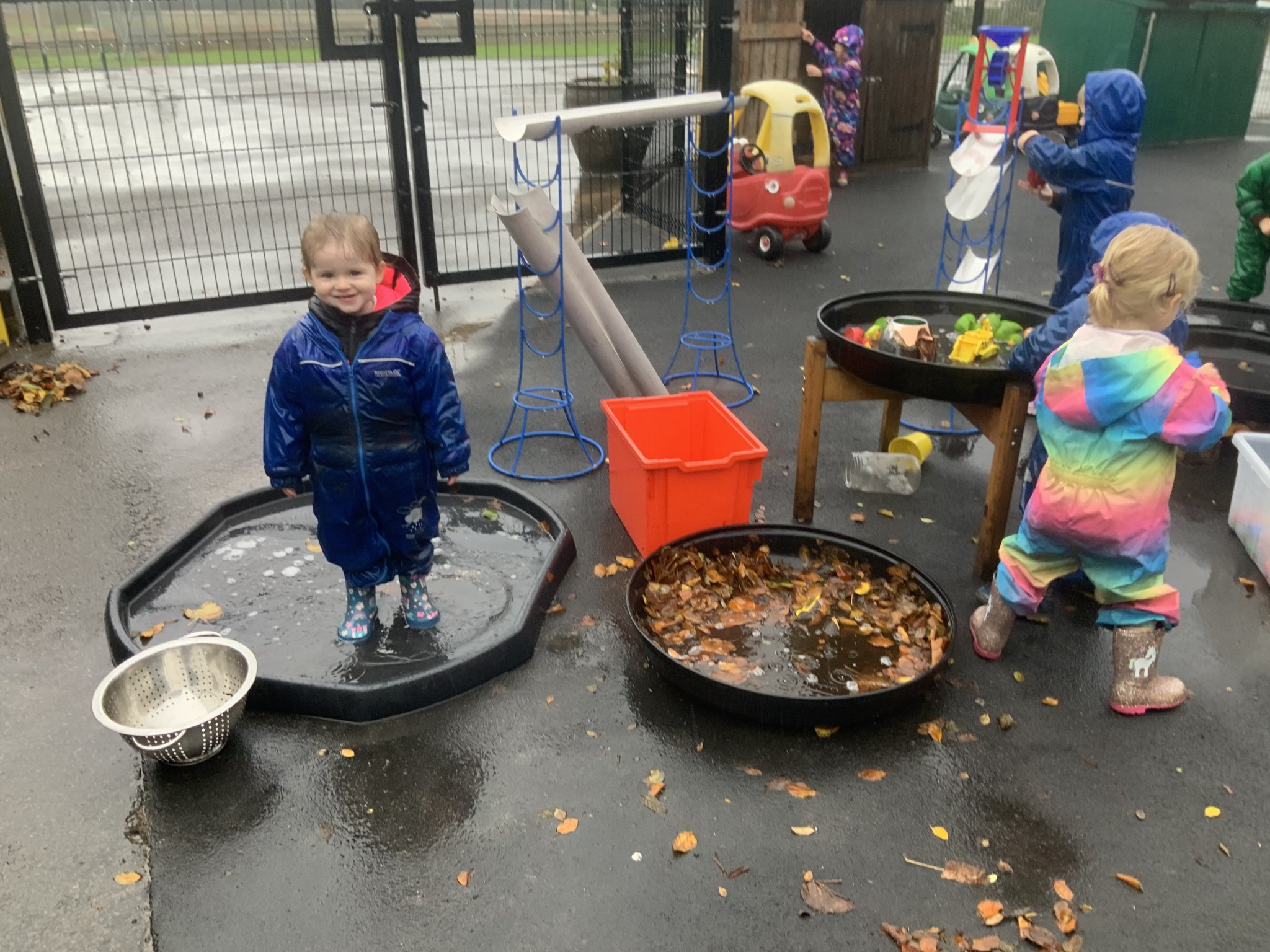 Image of Rainy, rainy days in Nursery